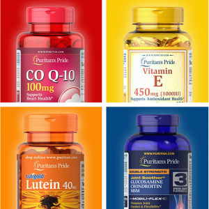 Puritan's Pride 多款保健品促銷 收輔酶Q10、魚油等 @ Amazon