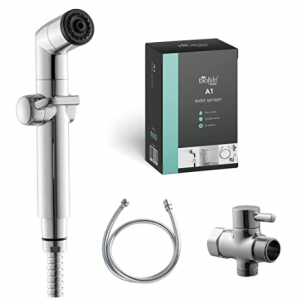 Bio Bidet A1 不鏽鋼手持馬桶坐浴噴霧器 可調水壓 @ Amazon