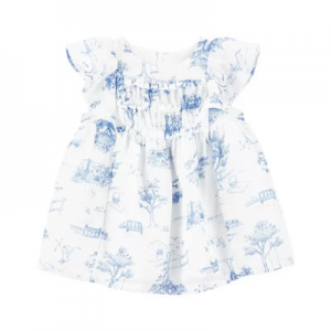 婴儿樱花连衣裙