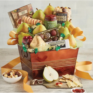 Harry and David 梨、爆米花、巧克力豪华礼品篮