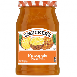 Smucker's Pineapple Preserves, 12 Ounces (Pack of 6) @ Amazon