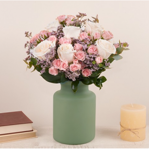 Rose Delight 玫瑰和补血草,Premium