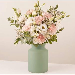 Pinky Touch  洋桔梗和粉色康乃馨,Claasic