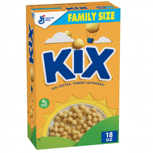Kix Crispy Corn Puffs Whole Grain Breakfast Cereal, 18 oz. @ Amazon