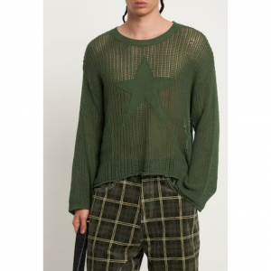 Jaded London Star loose knit sweater