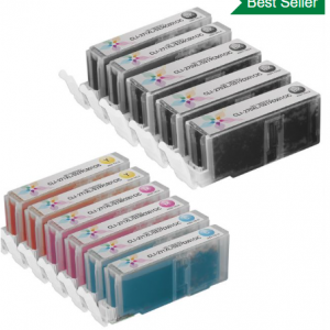 $17 off Compatible Canon Set of 11 High Yield Ink Cartridges @4inkjets