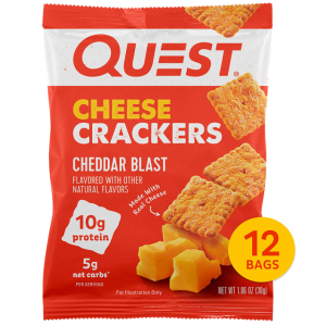 Quest Nutrition 高蛋白芝士餅幹 1.06 oz 12包 @ Amazon