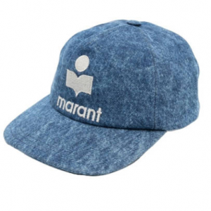 Browns Fashion 官网 ISABEL MARANT 蓝色刺绣棒球帽4折优惠！