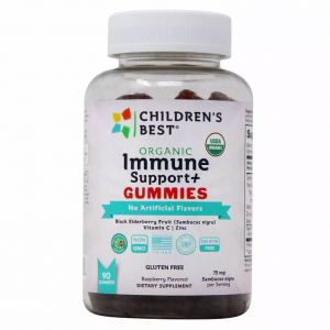 Children's Best 有机免疫支持软糖 增强型 - 90 粒