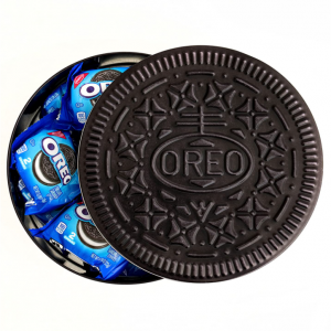 OREO 巧克力曲奇餅幹禮罐 12包裝 @ Amazon