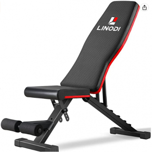 LINODI 可調節多功能健身凳 @ Amazon，2023新款