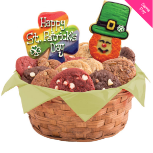 Kiss Me I'm Irish 饼干花束 中号 2 块饼干