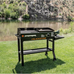 Blackstone Duo 17" Propane Griddle and Charcoal Grill Combo @ Walmart