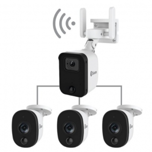 $30 off Swann - Fourtify 4 Camera Indoor/Outdoor Wi-Fi Security System @Best Buy