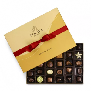 Godiva  巧克力金装礼盒 36颗