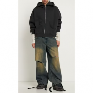 Jaded London Busted ultra wide jeans
