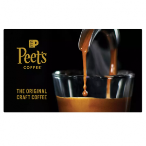 Peet's Coffee $10 电子礼卡优惠 @ Groupon 