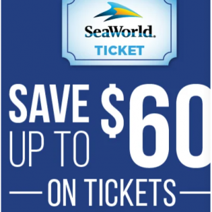 Sea World - 奥兰多Sea World门票大促：最高可减$60