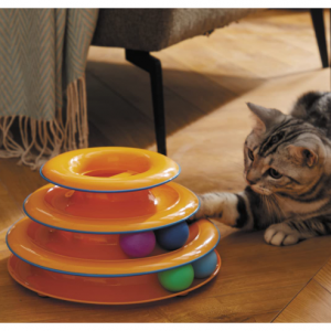 Petstages 猫咪球塔玩具 益智又健身的猫咪玩具 @ Amazon