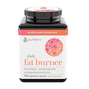 Youtheory Daily Fat Burner, 130 Vegetarian Capsules @ Costco