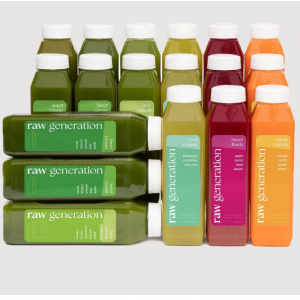 20% Off Cleanses, Cold-pressed Juices, and Plant-based Smoothies + Free Shipping @ RAW Generation