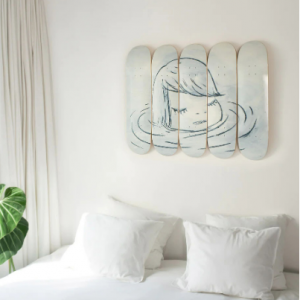 奈良美智：In the Water スケートボード 5枚セット