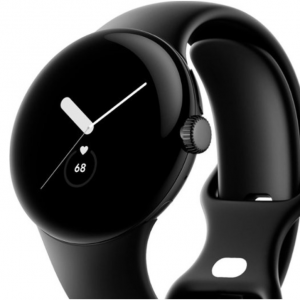 $50 off Google - Pixel Watch Black Stainless Steel Smartwatch 41mm @Best Buy