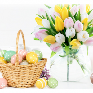Easter Flowers from £29.99 @ Blossoming Gifts
