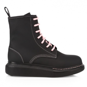 ALEXANDER MCQUEEN Hybrid Lace Up Booties Sale @ Saks OFF 5TH