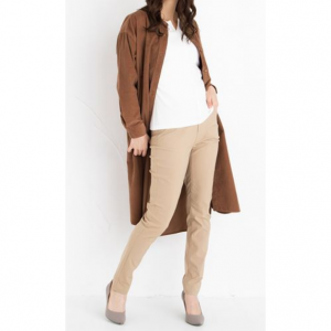 コーデュロイロングシャツ(綿100%・洗濯機OK)