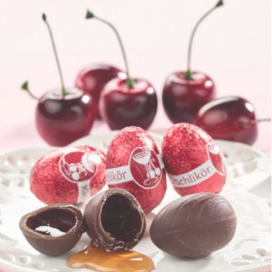 德国樱桃白兰地黑巧克力复活节彩蛋
