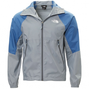 The North Face Vanadis Gray & Blue Ventacious Windbreaker Jacket - Men Sale @ Zulily 