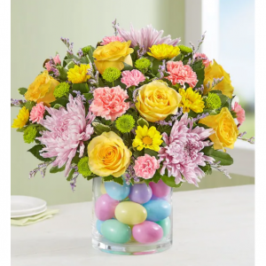 复活节彩蛋鲜花花束，Large