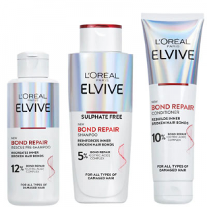 L’Oréal Paris Elvive受损发质修护套装
