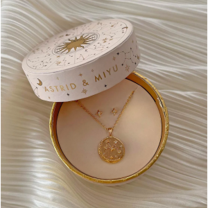 Astrid & Miyu - Zodiac Gift Set In Gold For £120