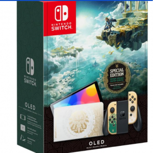 Best Buy - Nintendo Switch – OLED 《塞尔达-王国之泪》换壳版，现价$359.99