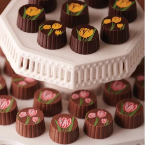 春季郁金香松露