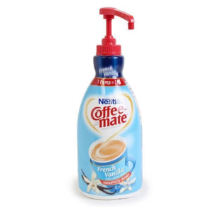 Nestle Liquid Creamer - French Vanilla - 1.5 Liter Pump Bottles @ Coffee Wholesale USA
