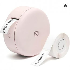HPRT Bluetooth Label Maker Machine with Tape, Cute Label Printer, Inkless Labeler @ Amazon