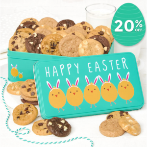 Happy Easter 饼干罐 30 块Nibblers®曲奇