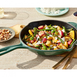 Le Creuset 9英寸经典长柄珐琅铸铁锅 多色可选 @ Amazon