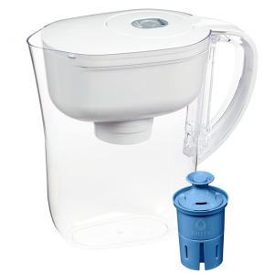 Brita Water Filter Pitcher for Tap and Drinking Water with 1 Elite Filter, 6-Cup Capacity @ Amazon