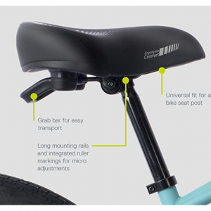 Memory Foam Padded Bike Seat by Delta Cycle @ Amazon