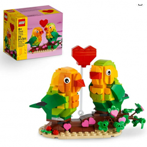 LEGO Valentine Lovebirds 40522 Building Toy Set 298 Pieces @ Amazon