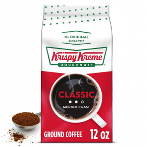 Krispy Kreme 中度烘焙咖啡粉 12 oz @ Amazon