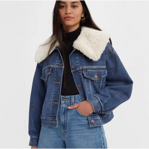 Levis Warm Baby Bubble 女士牛仔衣