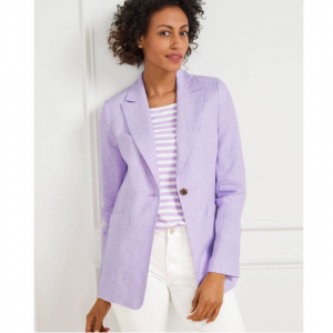 Talbots Linen 西装外套