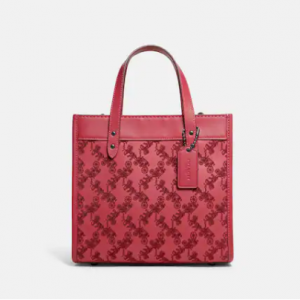 40% Off Coach Field Tote 22 With Horse And Carriage Sale @ Coach