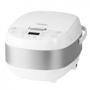 Cuckoo 6 cup (uncooked)/12 cup (cooked) Electric Rice Cooker, CR-0605F, White/Silver @ Walmart