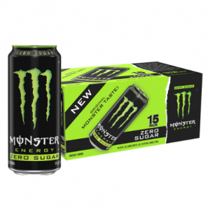Monster Energy 0糖原味低卡運動飲料 16oz 15罐 @ Amazon